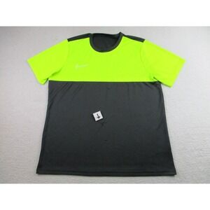 Nike Shirt Mens XL Black Gray Volt Performance Athletic Training BV6926-077‎